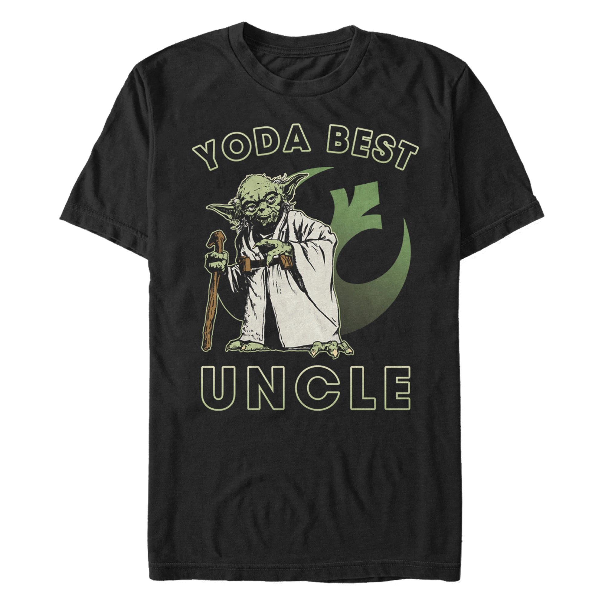 Men's Star Wars Yoda Best Uncle T-Shirt